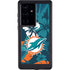 NFL Miami Dolphins Tropical Print Galaxy S24 Ultra Waterproof Case