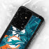 NFL Miami Dolphins Tropical Print Galaxy S24 Ultra Waterproof Case