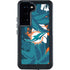 NFL Miami Dolphins Tropical Print Galaxy S24 Waterproof Case