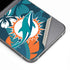 NFL Miami Dolphins Tropical Print Galaxy Z Flip6 Skin