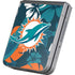 NFL Miami Dolphins Tropical Print Galaxy Z Flip6 Skin