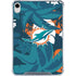 NFL Miami Dolphins Tropical Print iPad 11th Gen (2025) Clear Case
