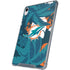 NFL Miami Dolphins Tropical Print iPad 11th Gen (2025) Clear Case