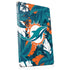NFL Miami Dolphins Tropical Print Apple iPad Skin
