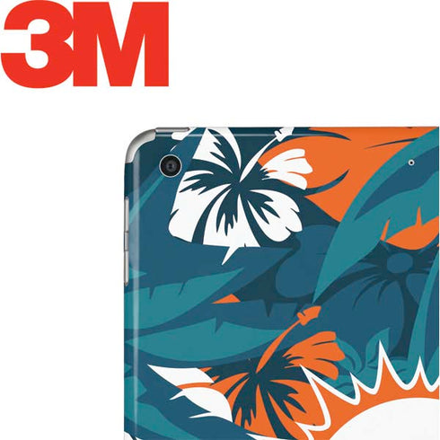 NFL Miami Dolphins Tropical Print Apple iPad Skin