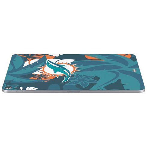 NFL Miami Dolphins Tropical Print Apple iPad Air Skin