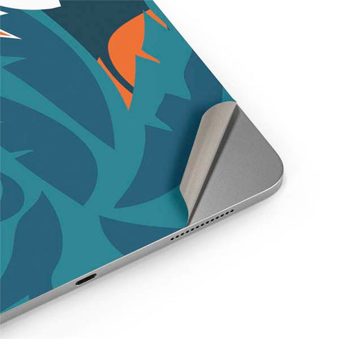 NFL Miami Dolphins Tropical Print Apple iPad Air Skin