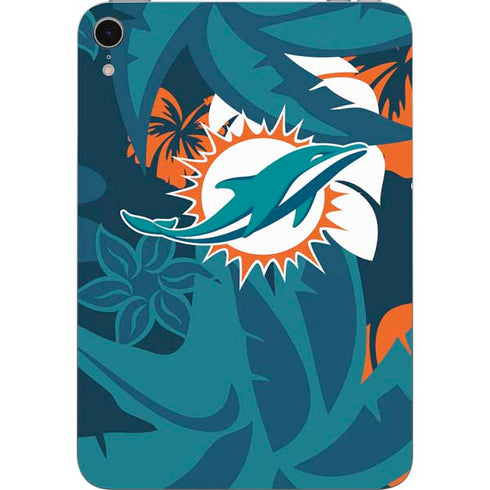 NFL Miami Dolphins Tropical Print Apple iPad Mini Skin