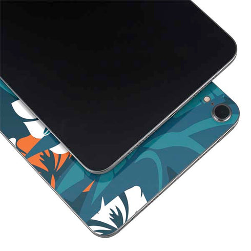 NFL Miami Dolphins Tropical Print Apple iPad Mini Skin