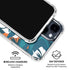 NFL Miami Dolphins Tropical Print iPhone 15 Clear Case