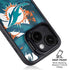 NFL Miami Dolphins Tropical Print iPhone 15 Kickstand Case