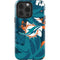 NFL Miami Dolphins Tropical Print iPhone 15 Pro Impact Case