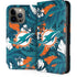 NFL Miami Dolphins Tropical Print iPhone Cases