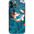 NFL Miami Dolphins Tropical Print iPhone 15 Pro Max Skin