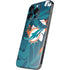 NFL Miami Dolphins Tropical Print iPhone 15 Pro Max Skin