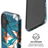 NFL Miami Dolphins Tropical Print iPhone 16 Plus Magsafe Impact Case