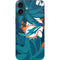 NFL Miami Dolphins Tropical Print iPhone 16 Plus Skin
