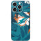 NFL Miami Dolphins Tropical Print iPhone 16 Pro Skin