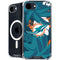 NFL Miami Dolphins Tropical Print iPhone 16e MagSafe Case