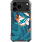 NFL Miami Dolphins Tropical Print iPhone 18 Pro Max Clear Case