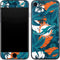NFL Miami Dolphins Tropical Print iPhone 8 Skin