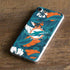 NFL Miami Dolphins Tropical Print iPhone 8 Skin