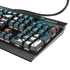 NFL Miami Dolphins Tropical Print K95 RGB PLATINUM Mechanical Gaming Keyboard Skin