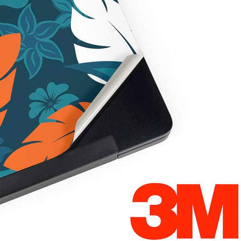 NFL Miami Dolphins Tropical Print Dell Latitude Skin