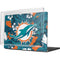 NFL Miami Dolphins Tropical Print MacBook Pro 14in (2021-24) Case plus Skin