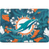 NFL Miami Dolphins Tropical Print MacBook Skins