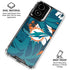 NFL Miami Dolphins Tropical Print Moto G Power 5G (2024) Clear Case