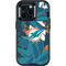 NFL Miami Dolphins Tropical Print Otterbox Defender iPhone Skin