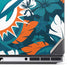 NFL Miami Dolphins Tropical Print Dell Precision Skin