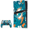 NFL Miami Dolphins Tropical Print PS5 Pro Bundle Skin