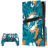 NFL Miami Dolphins Tropical Print PlayStation PS5 Skins