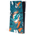 NFL Miami Dolphins Tropical Print PS5 Slim Digital Edition Console Skin