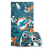 NFL Miami Dolphins Tropical Print Xbox Series X Skins