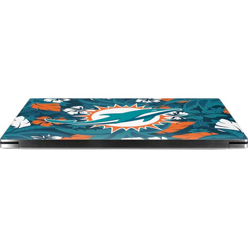 NFL Miami Dolphins Tropical Print Dell XPS Skin
