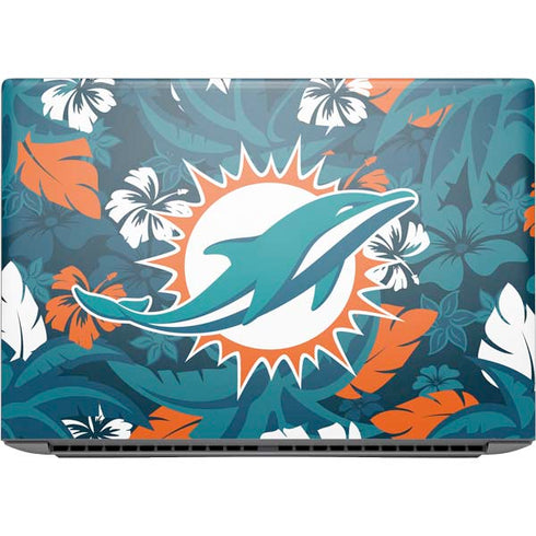 NFL Miami Dolphins Tropical Print HP ZBook Fury 16 G10 Skin