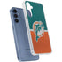 NFL Miami Dolphins Vintage Galaxy A35 5G Clear Case