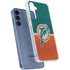 NFL Miami Dolphins Vintage Galaxy A55 5G Clear Case