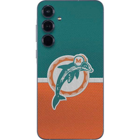 NFL Miami Dolphins Vintage Galaxy A55 5G Skin