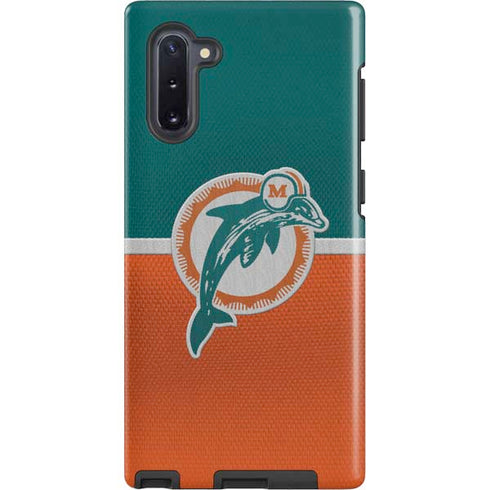NFL Miami Dolphins Vintage Galaxy Cases