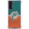 NFL Miami Dolphins Vintage Galaxy S22 Clear Case