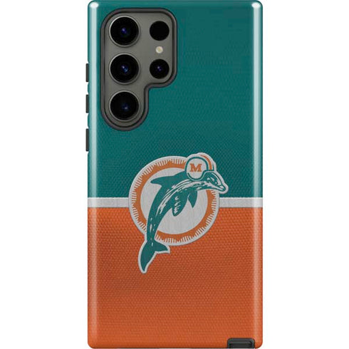 NFL Miami Dolphins Vintage Galaxy S23 Ultra Pro Case