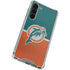 NFL Miami Dolphins Vintage Galaxy S24 FE Clear Case