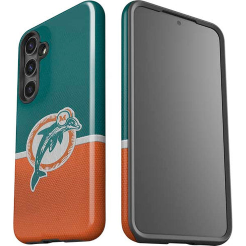 NFL Miami Dolphins Vintage Galaxy S25 Plus Impact Case