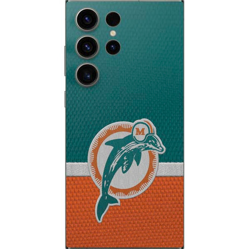 NFL Miami Dolphins Vintage Galaxy S24 Ultra Skin