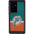 NFL Miami Dolphins Vintage Galaxy S24 Ultra Waterproof Case