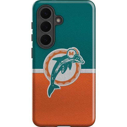 NFL Miami Dolphins Vintage Galaxy S26 Plus Impact Case